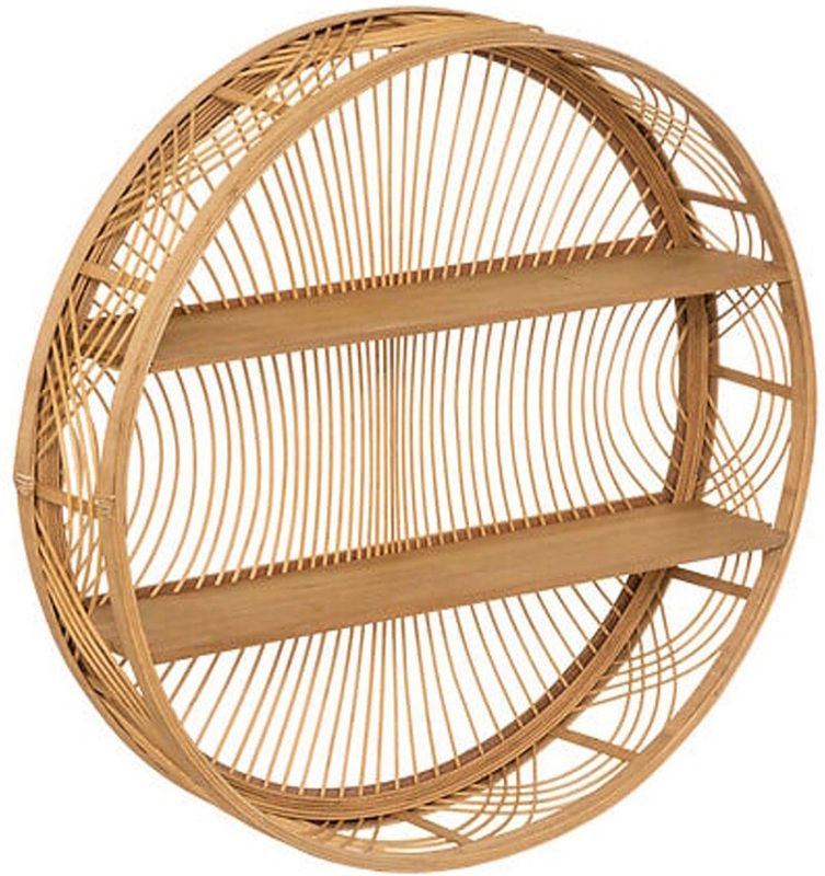 Wandplank - Hout - Bruin - Wandbevestiging Inclusief