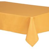 Atmosphera - Tafelkleed - Okergeel - 240 x 140 cm - Vlekbestendig - Polyester