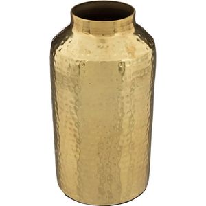 Atmosphera - Antique Dorado - Bloemenvaas - Goud - D10 x H19 cm - Design Vaas met Karakter
