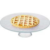 Taartplateau - Transparant - Ø28 cm - Glas - Secret Gourmet