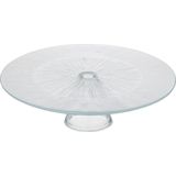 Taartplateau - Transparant - Ø28 cm - Glas - Secret Gourmet