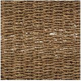 5Five Opbergmand deurrek - 3 manden - riet - bruin - 28 x 12 x 69 cm - badkamerkast