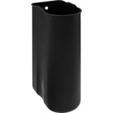 5Five - Ariane - Prullenbak/pedaalemmer - Zwart - RVS - 30 Liter - Soft Close