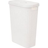 Kunststof - Hoog - Wasmand - Antraciet - Inhoud 40 Liter