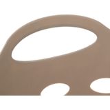 5Five Flexibele wasmand/opbergmand - rond - beige - 28 liter - D39 x H54 cm