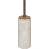 5Five - Como Marble - Toiletborstel - Wit - Kunststeen