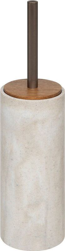 5Five - Como Marble - Toiletborstel - Wit - Kunststeen