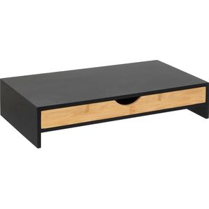 5Five Koffie cups/capsule houder - keuken spullen opzet lade - mdf hout - 47 x 25 x 10 cm - 2 compartimenten