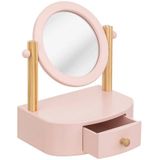 Speelgoed - Kaptafel - Wit - Hout - Verstelbare Spiegel