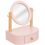 Speelgoed - Kaptafel - Wit - Hout - Verstelbare Spiegel