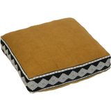 Atmosphera - Vloerkussen Ankara - Okergeel - Katoen - Extra Dik