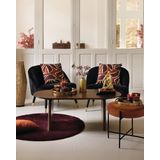 Atmosphera Dienbladen/Plateau's - Set van 2 stuks - Ø32/36cm - Goud