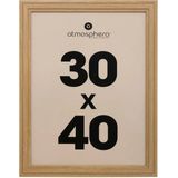 Atmosphera - Classico Fotolijst - Naturel Hout - MDF - 30 x 40 cm