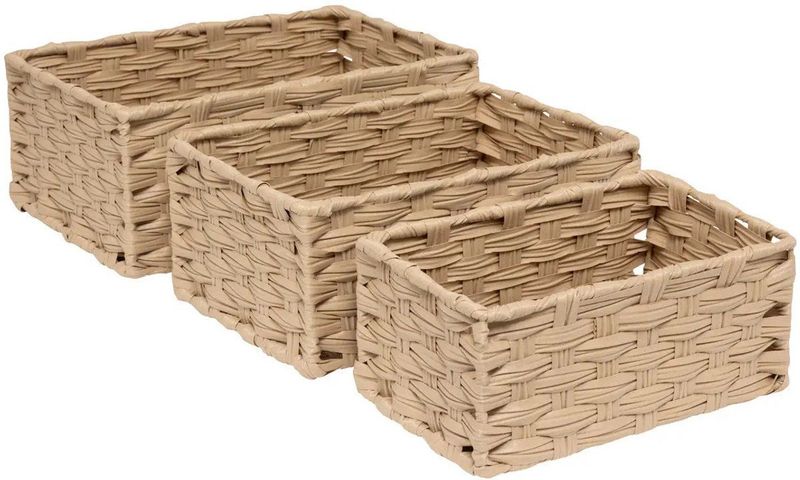 Opbergmand - Katoen - Grijs