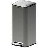 5five - Delta - Pedaalemmer - Titanium - RVS - 30 Liter