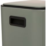 Prullenbak - Zwart - Kunststof - 30 Liter