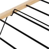 Five - Wasrek - Zwart - Bamboe - 95 x 137 cm - Staand/Inklapbaar