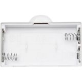 5Five - Vegas - Make-up Spiegel - Wit - Enkelzijdig - 16 x 28 cm - Met LED Lampjes