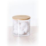 Sieraden/make-up houder/box 9,5 x 5 cm van kunststof - Nagellak box - Sieraden box - Make-up box - Organizer