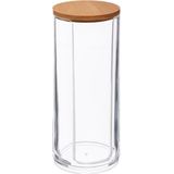 Sieraden/make-up houder/box 9,5 x 5 cm van kunststof - Nagellak box - Sieraden box - Make-up box - Organizer