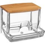 Sieraden/make-up houder/box 25,5 x 5 cm van kunststof - Nagellak box - Sieraden box - Make-up box - Organizer