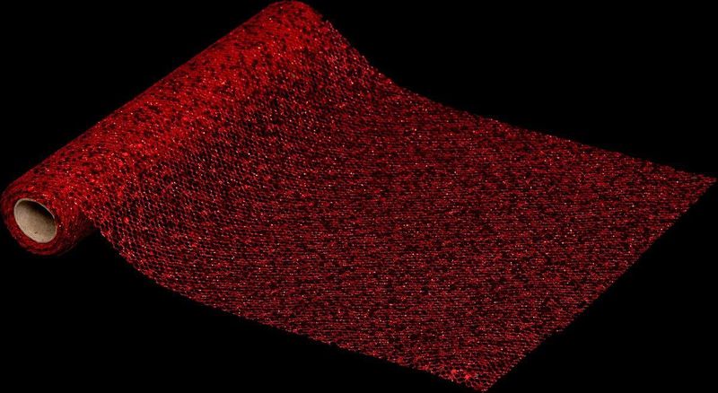 Tafelloper - Blauw - 100% Katoen