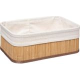 Five® Set van 3 bamboe broodmanden - broodmand - broodmanden - brood - bamboe - opbergen - ontbijt - broodmandje