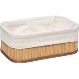 Five® Set van 3 bamboe broodmanden - broodmand - broodmanden - brood - bamboe - opbergen - ontbijt - broodmandje