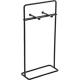 Snijplank set met metalen rek - Five® - Set van 4 bamboe snijplanken - geschikt voor tapas.