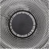 Metallkorb 27cm mesh schwarz - 5five