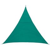 Schaduwdoek/zonnescherm Curacao driehoek mint groen waterafstotend polyester - 2 x 2 x 2 meter - Terras/tuin zonwering