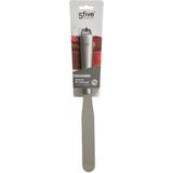 5Five Keukengerei bakspatel/bakspaan - zilver rvs - 29 x 2.5 cm