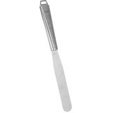 5Five Keukengerei bakspatel/bakspaan - zilver rvs - 29 x 2.5 cm