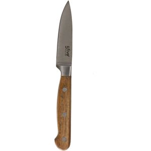 5Five - Elegancia - Snijmes - Lichtbruin - RVS - 20 cm - Keuken