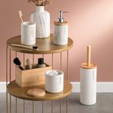 5Five opbergdoos – Makeup Organizer – Bureau organizer – Opberger, Orgonizer Bamboe Hout- Cosmetica Houder Organizer