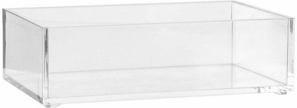 Sieraden/make-up houder/box 16 x 5 cm van kunststof - Nagellak box - Sieraden box - Make-up box - Organizer
