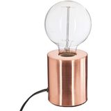 Atmosphera Tafellamp Saba - metaal - koper - D9 x H10 cm - Leeslampje - Designlamp