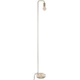 Atmosphera WellHome - Vloerlamp - Naturel Teak - 143 cm - Goud