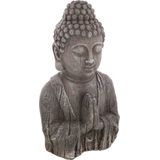 Boeddha Buste - Buddha - Boeddha - Hoofd - Biddend - binnen of buiten - kunststeen - 50 cm