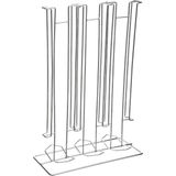 Koffie cup/capsule houder/dispenser zilver 36 cups - Koffiecups houder/standaard - Metalen Dolce Gusto cuphouder