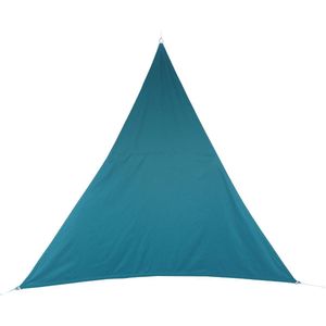 Premium kwaliteit schaduwdoek/zonnescherm Shae driehoek blauw 3 x 3 x 3 meter - Schaduwdoeken