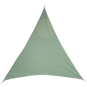 Premium kwaliteit schaduwdoek/zonnescherm Shae driehoek groen - 3 x 3 x 3 meter - Terras/tuin zonwering