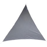 Premium kwaliteit schaduwdoek/zonnescherm Shae driehoek grijs - 4 x 4 x 4 meter - Terras/tuin zonwering
