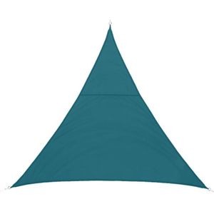 Premium kwaliteit schaduwdoek/zonnescherm Shae driehoek blauw 4 x 4 x 4 meter - Schaduwdoeken