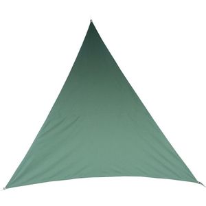 Premium kwaliteit schaduwdoek/zonnescherm Shae driehoek groen 4 x 4 x 4 meter