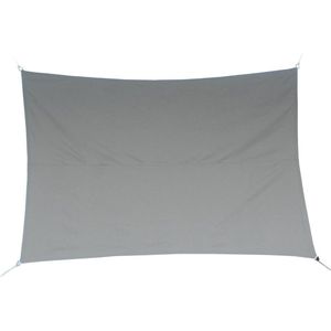 Premium kwaliteit schaduwdoek/zonnescherm Shae rechthoekig beige 2 x 3 meter