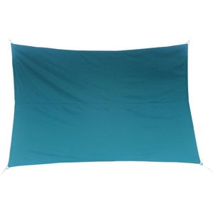 Premium kwaliteit schaduwdoek/zonnescherm Shae rechthoekig blauw 2 x 3 meter