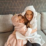 Atmosphera - Poncho Plaid - Unicorn - Geschikt voor Kinderen van 3-10 Jaar