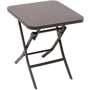 Hesperide Bijzettafel/tuin tafel Oase - metaal - taupe