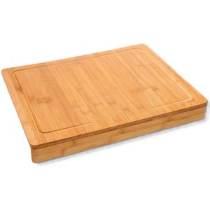 Sirseon Titanium snijplanken voor keuken, dubbele snijplank, Titanium dubbelzijdige keukensnijplank, Keukensnijmat van voedingskwaliteit, draagbare snijplank, dienblad voor vlees, groente, kaas